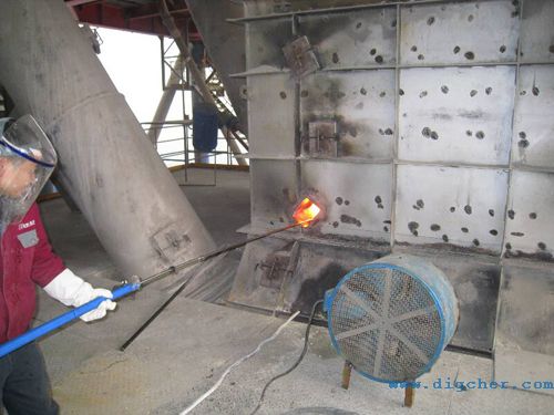 水泥廠回轉窯預熱係統清洗(xǐ)