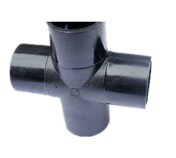 PE熱（rè）熔四通管件