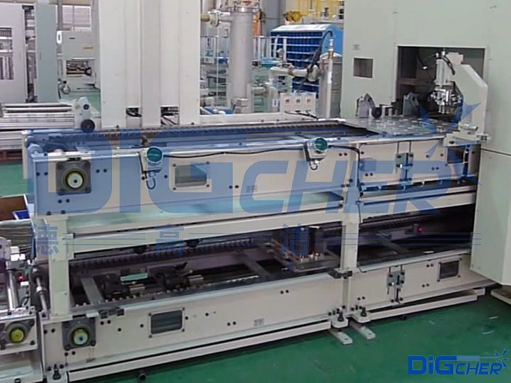 通過式去毛刺加工線(xiàn)傳送裝置(zhì)