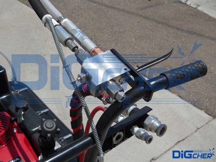 D380HP手推式交通標（biāo）線清除機（jī）手柄