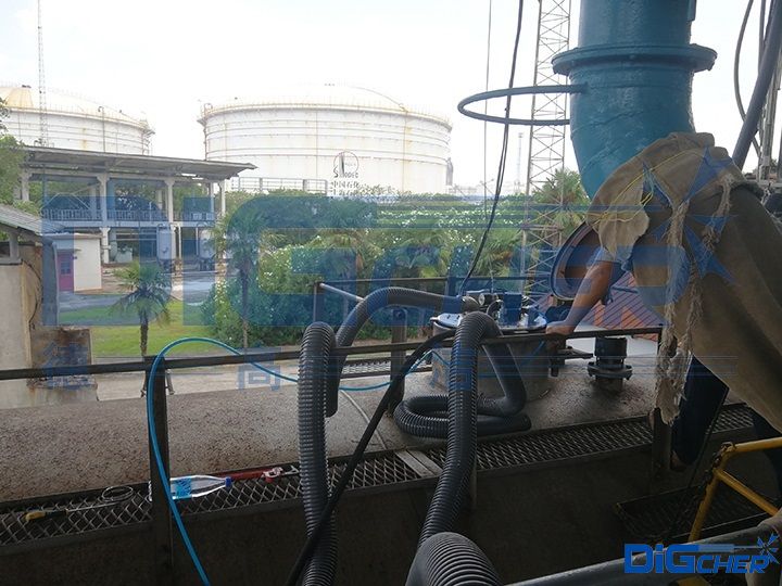 高壓水鐵路罐車自(zì)動清(qīng)洗係統