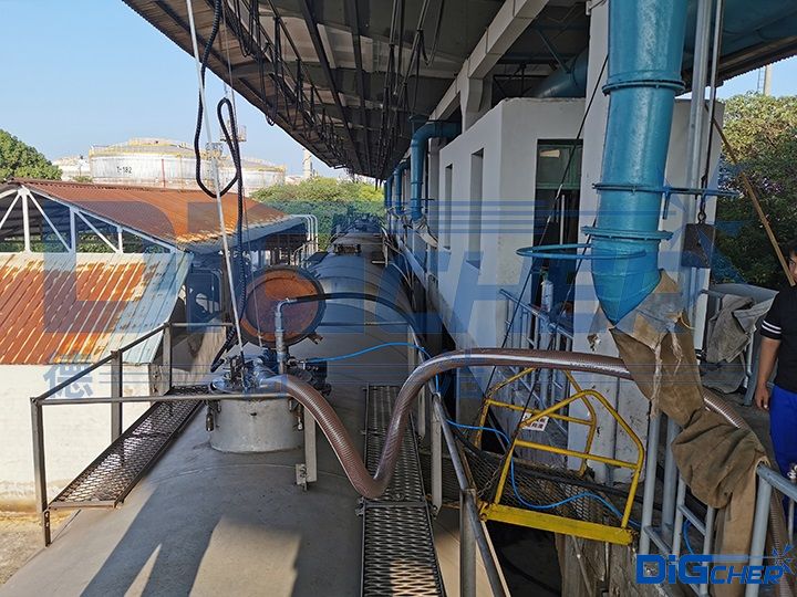 高壓水鐵路(lù)罐車自動清洗係統