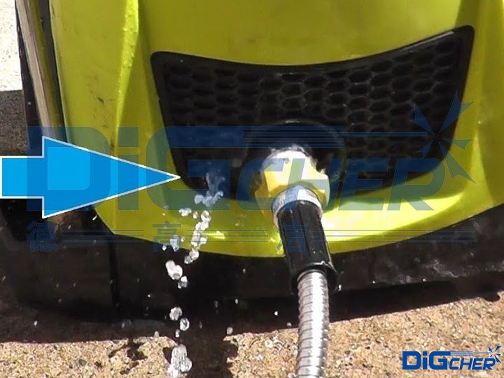 高壓清洗（xǐ）機進水腔（qiāng）漏水