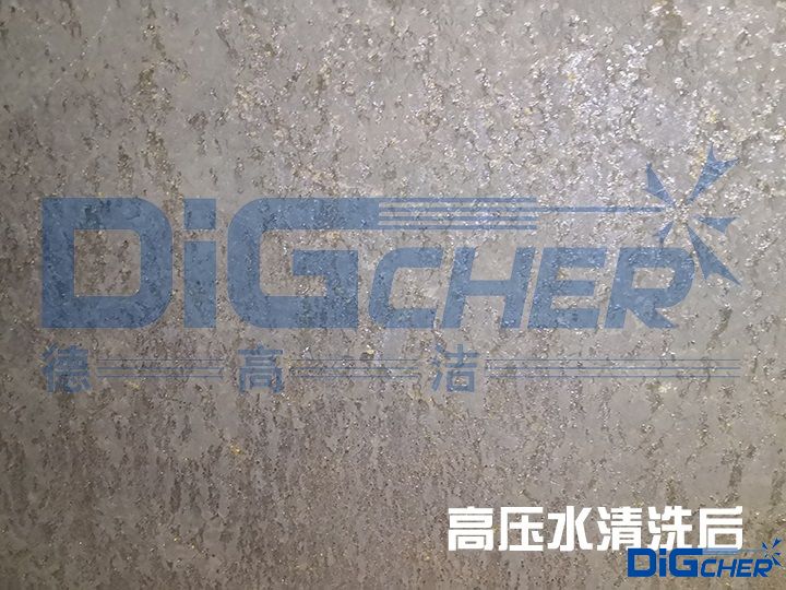 高壓水清洗後的罐（guàn）車內壁（bì）