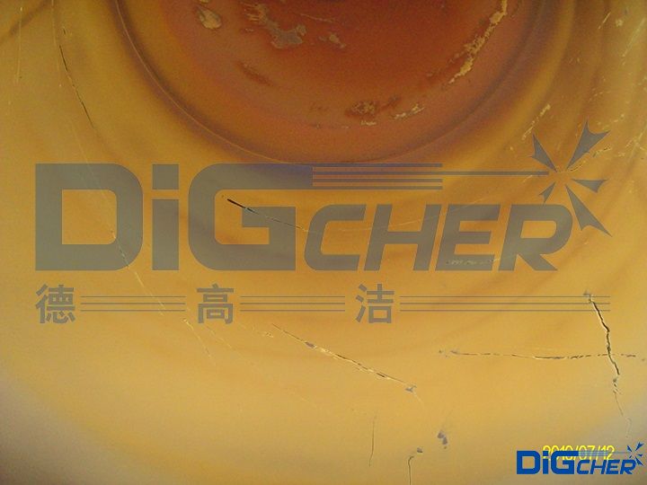 未清洗的還原爐鍾罩