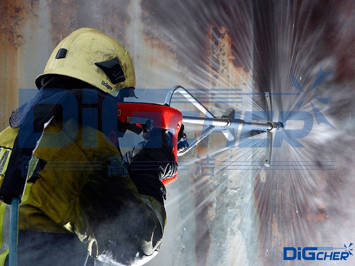 超高壓水除鏽作業