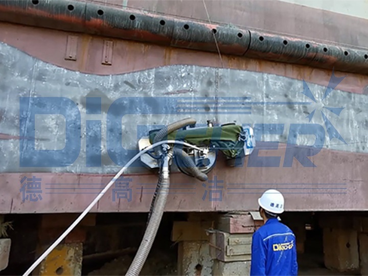 船體表麵除鏽機器人