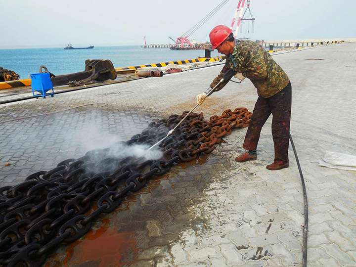 船舶零部（bù）件清洗