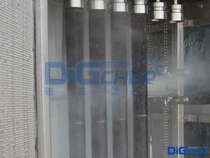 高壓水（shuǐ）聚酯熔（róng）體過濾芯清洗裝置
