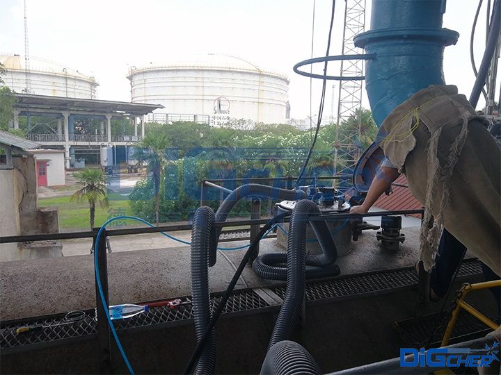 德高潔高壓水鐵路罐車自（zì）動清洗執行機構