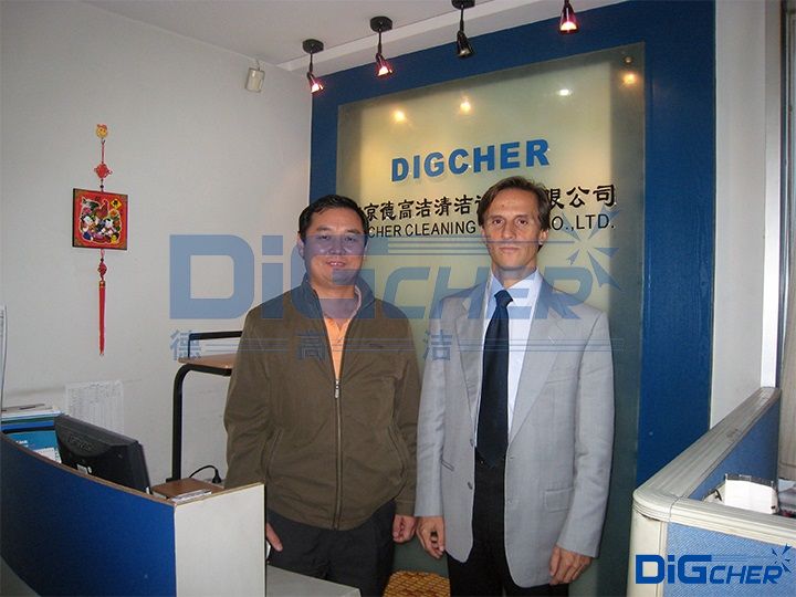 歐洲合（hé）作方來我公司洽談