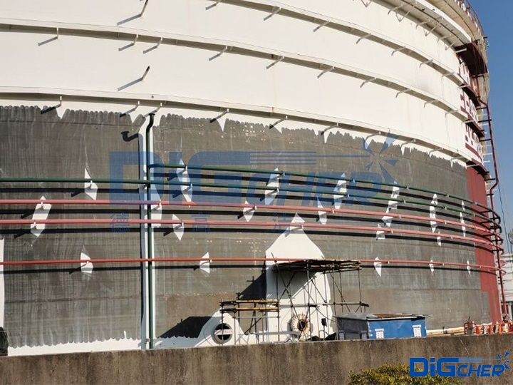 儲罐除(chú)鏽效果