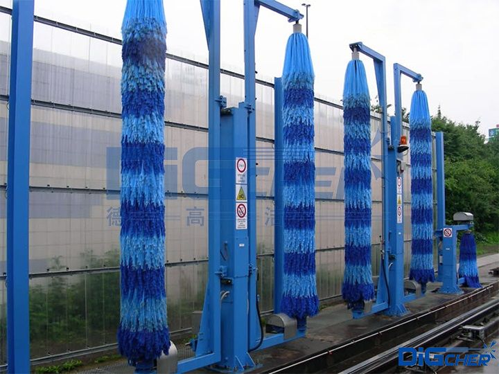 全自（zì）動軌道列車清洗係統