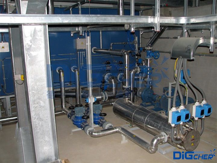 德高潔軌道列車自（zì）動清洗機加熱（rè）係統