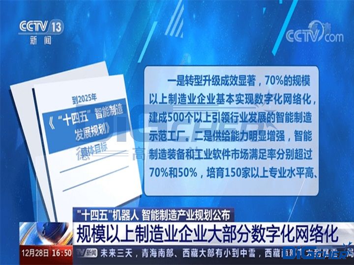 “十四五”機器人產業（yè）發展規劃