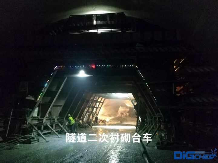 隧道二(èr)次襯砌台車
