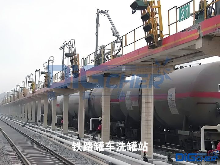 鐵路罐（guàn）車洗罐站