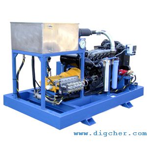 德高潔 DP 1300/52DS 1300bar工業用燃（rán）油超高壓清（qīng）洗機