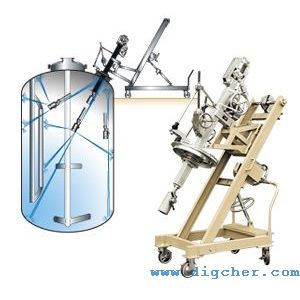 全自（zì）動化工反應（yīng）釜清洗係統-化工廠（chǎng）反應釜清洗設備