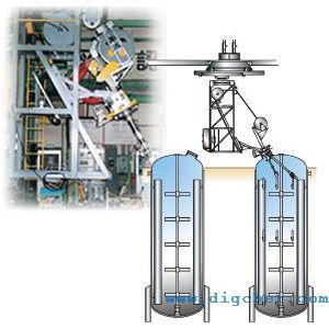 自動化搪瓷(cí)反應釜清洗係統