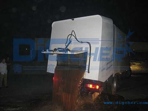 公鐵兩用軌道清潔車（chē）排汙