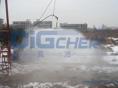 高壓清洗機在礦（kuàng）井生產中的的除塵應用
