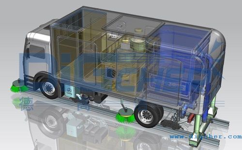 德高潔多（duō）功能軌道清洗（xǐ）車