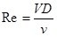 雷諾數的計算公式
