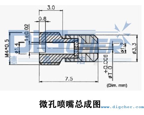 微孔（kǒng）噴嘴總成圖
