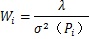 Wi計算公式
